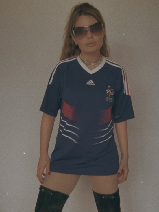adidas Other - Adidas France FFF 2008/09 Home Jersey Size M Soccer Shirt